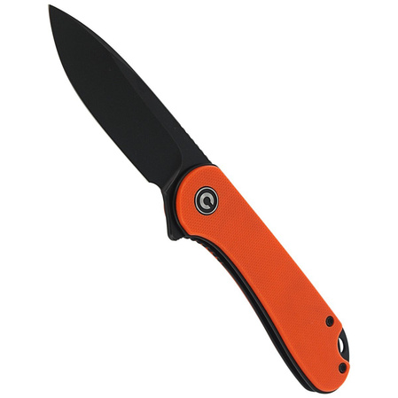 CIVIVI Knife Elementum Flipper Orange G10, Black Stonewashed (C907Y)