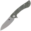 Nóż składany BlackFox Dripper OD Green Canvas Micarta, Stonewashed VG-10 (BF-771 MOD)