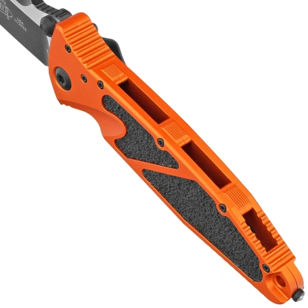 Nóż składany Microtech Socom Elite S/E-M Orange Aluminum, Black M390MK by Tony Marfione (160-1OR)