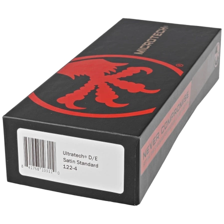 Nóż automatyczny OTF Microtech Ultratech D/E Black Aluminium, Satin M390MK by Tony Marfione (122-4)