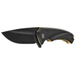 Civivi Voidflare Knife Black G10, Black Stonewashed 14C28N (C24040-1)