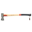 Adler Long Splitter Axe Red/Black Hickory Wood, C45 Carbon Steel (130.0H200A011)