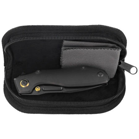 Nóż składany Remette TwoFace Black DLC Titanium, Black DLC M390 (DSTF-D)