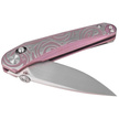 Nóż składany Bestech Mothus Purple Titanium, Satin by Hand M390 by Kombou (BT2206E)