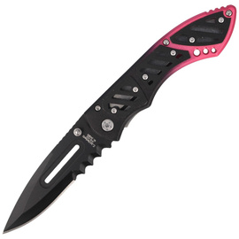 Herbertz CJH Knife Red Aluminum/Black ABS, Black 420 (10000336)