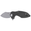 Nóż składany Kubey Noble Black G10, Bead Blasted D2 (KU236A)