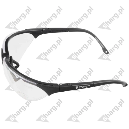 OPC Tactic Hawk 2.2mm Matt Black / Clear Safety Glasses (5906718283061)