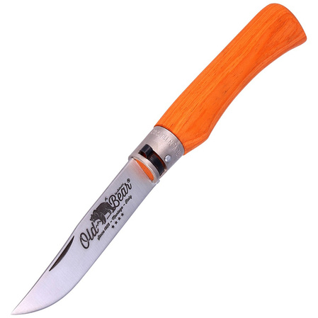 Nóż składany Antonini Old Bear Laminated Orange, Satin Stainless (9307/23_MOK)