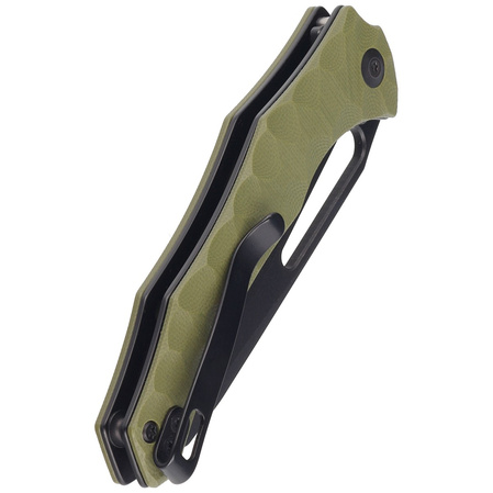 Nóż składany CIVIVI Spiny Dogfish Green G10, Black Stonewashed 14C28N by Gavko Knives (C22006-3)