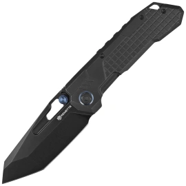 Remette RT-Cool Leopard Knife Black Titanium, Plating Black Stonewashed M390 (RTKS-B)