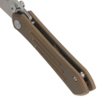 Nóż składany Bestech Icarus Bronze Stonewashed Titanium, Satin M390 by Nick Rogers (BT2302F)