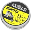 Srut Apolo Monster 4.5 mm, 500 szt. ?.??g/??.?gr (19932)
