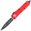 Nóż automatyczny OTF Microtech UTX-85 D/E Red Aluminium, Black MK390 by Tony Marfione (232-1RD)