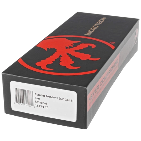 Nóż automatyczny OTF Microtech Combat Troodon Gen III D/E Tan Aluminium, Black M390MK by Tony Marfione (1142-1TA)