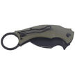 FOX Black Bird Folding Knife by Bastinelli / Black Blade (FX-591 OD)