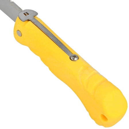 MAC P01 Yellow PP Floating Knife, Satin W 1.4028 (MC P01.Y)