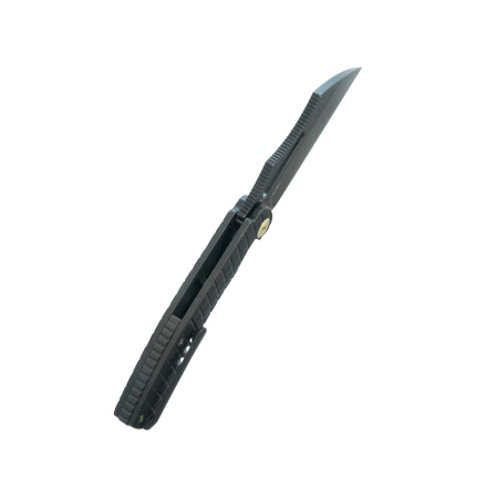 Nóż składany Kubey Sylow Black Titanium, Blackwashed 14C28N by James Lowe (KU260D)