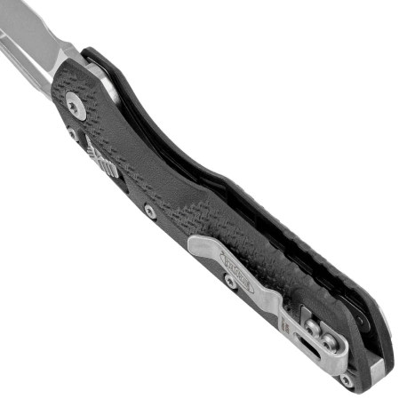 Nóż składany Microtech MSI S/E Ram-Lok Black Tri-Grip Polymer, Apocalyptic M390MK by Tony Marfione (210T-10APPMBK)