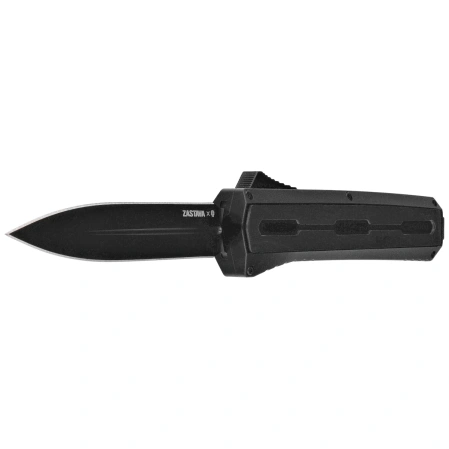Nóż automatyczny OTF Tekto A7 Zastava D/E Black Aluminium/Tactical Black, Black CPM S35VN