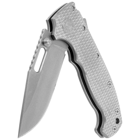 Nóż składany Demko MG AD20S Clip Point Milled Titanium, Stonewashed CPM MagnaCut by Andrew Demko (MGAD20S-MAG-MI-TI-CP)