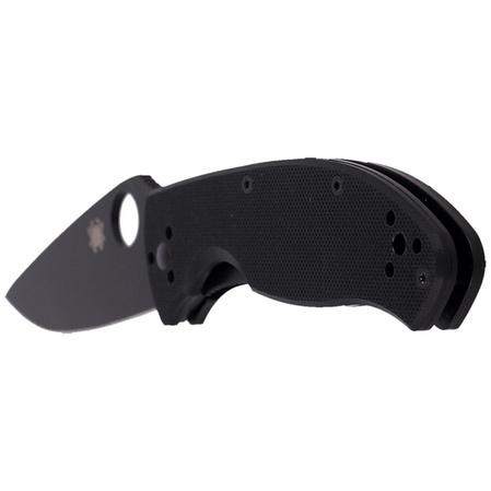 Spyderco Tenacious Knife Black G10, Black 8Cr13MoV by Eric Glesser (C122GBBKP)