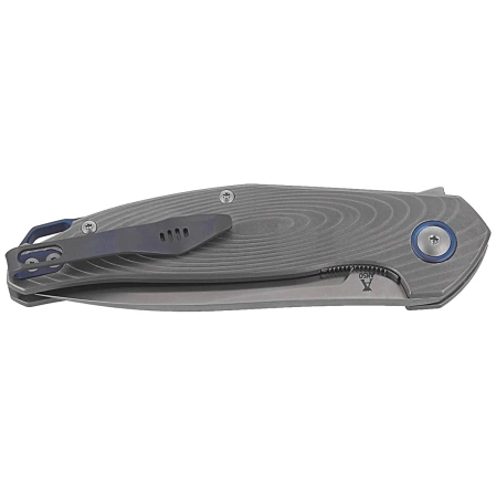 Nóż składany MKM Goccia Bead Blasted Titanium, Satin M390 by Jens Ansø (MKGC-T)