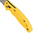 Nóż składany Spyderco Manix 2 Lightweight Salt Yellow FRN, Satin MagnaCut by Eric Glesser (C101PYL2)