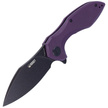 Nóż składany Kubey Noble Purple G10, Dark Stonewashed D2 (KU236E)