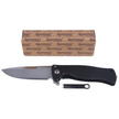 LionSteel SR11A Black Aluminum, Satin Sleipner by Molletta (SR11A BS)
