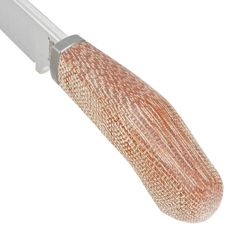 LionSteel Willy Natural Canvas, Satin M390 by Gianluigi ''Wilson'' Simonella Knife (WL1 CVN)