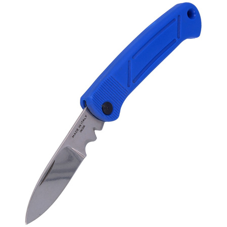 MAC Coltellerie B05E Electrician Knife Blue FRN, Satin W 1.4028 (MC B05E.B)