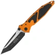 Microtech Socom Elite T/E-M Knife Orange Tangerine Aluminum, Black M390MK by Tony Marfione (161-1OT)