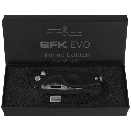 Extrema Ratio Carry Box Set: BFK EVO LE No. 253/500 Folding Knife, Cap, Wallet, Carbon Card (04.1000.0174/B-KIT)