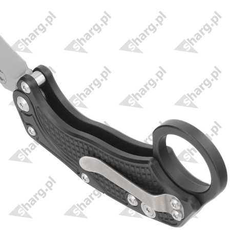 Nóż grawitacyjny Reate EXO-K Gravity Karambit Black Aluminium, Stonewashed N690