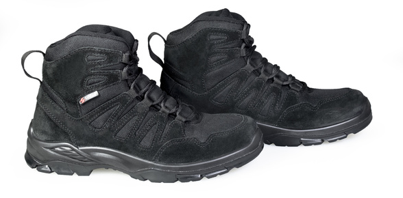 Sibeza SVG Mid Black shoes, Non Metallic (3001144)