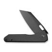 Civivi Knife Nugz Black G10, Black Stonewashed 14C28N by Matthew Wehrwein (C23060-1)