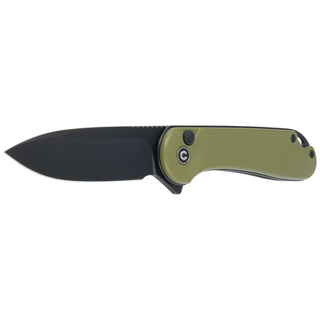 Nóż składany Civivi Button Lock Elementum II OD Green G10, Black Stonewashed Nitro-V (C18062P-3)