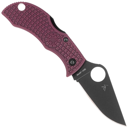 Nóż składany Spyderco Manbug Sprint Run Burgundy FRN, TiCN Micro-Melt PD#1 by Sal Glesser (MBBGBKP)
