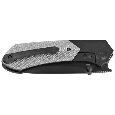 Remette RT-Meteor Black DLC Titanium/Gray Carbon Fiber, Black DLC M390 (RTPT-BD)