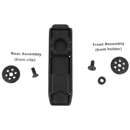 ESP Swiveling Single-row MOLLE Clip 360°, Black (UBC-04-1 BK)