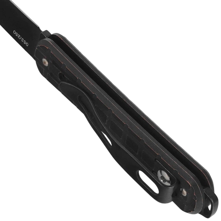 Scyzoryk Fox Vulpis 130 LE No 053/250 Grenade Pattern Black Copper, Black Stonewashed M390 (FX-VPGP130 COB)