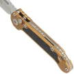 Microtech LUDT Gen III T/E Automatic Knife Tan Aluminum, Stonewashed M390MK by Tony Marfione (1136-10TA)