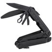 BF-200, a full-size Multi-Tool from BlackFox. Covered with a matt Titanium Coating, used in multitools for uniformed services. Part of the individual equipment of a policeman, soldier, paramedic, firefighter. Thanks to the case, you have it at hand.