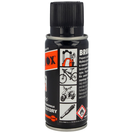 Brunox Deo Spray 100ml, smar do amortyzatorów (BT20)