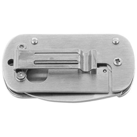 Martinez Albainox Knife Skull 3D Aluminum, Satin 3Cr13Mov (18730)