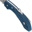 Spyderco Dragonfly 2 Knife Cobalt Blue FRN, Satin CPM SPY27 by Sal Glesser (C28PCBL2)