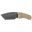 Medford Marauder-H T/E Bronze Titanium, Bronze HW/Clip, Black DLC S45VN by Greg Medford (MK045SPD-36A1-T1CP-BP)