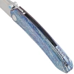 Nóż składany Remette Wild Species Dark Blue Titanium, Hand Grinding M390 (WD108-B)