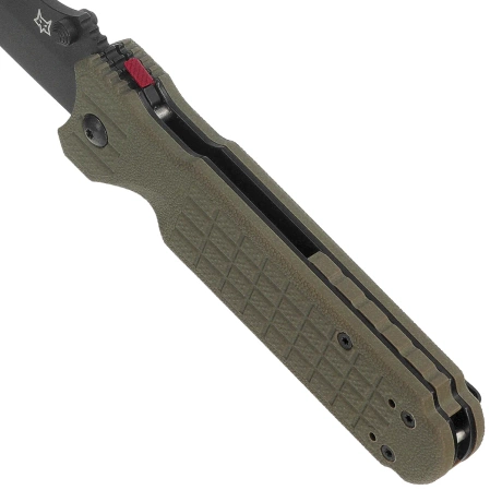 Nóż automatyczny Fox Predator Evolution OD Green FRN, Black Idroglider Niolox (FX-449 OD)