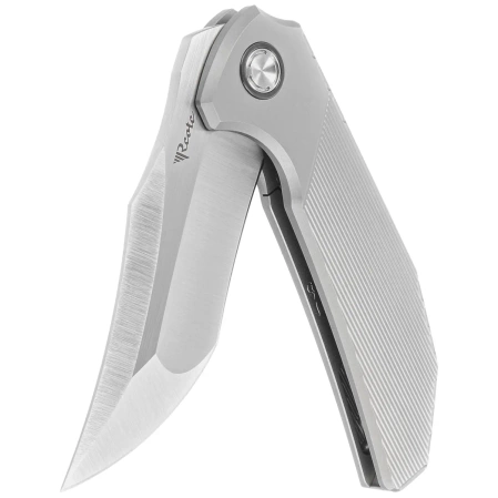 Nóż składany Reate Tiger Stripe Patterns Titanium, Belt Satin M390 by Alvin Lee (TG TSP.SAT)